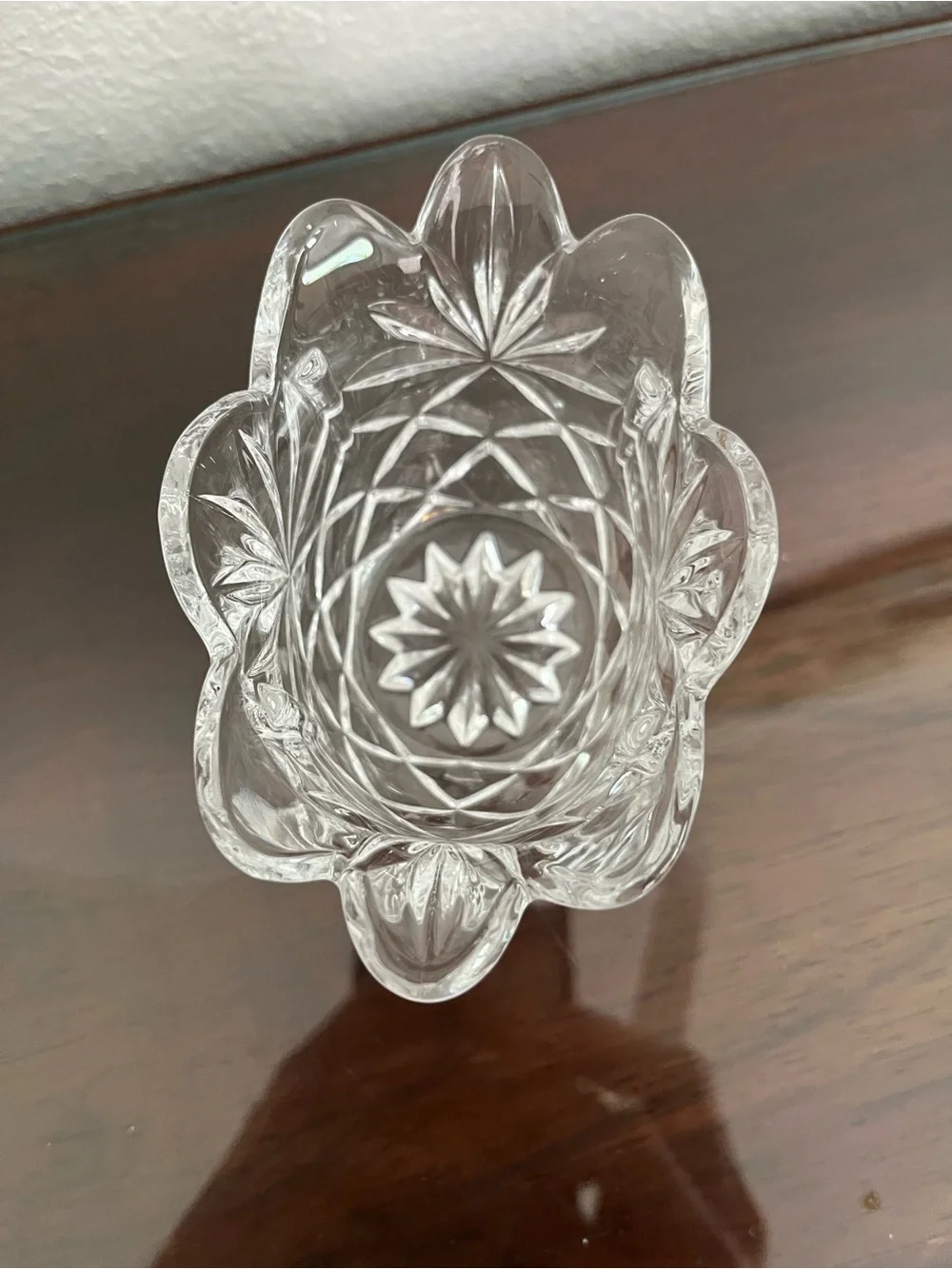 Shannon Lead Crystal Ireland Footed Sugar Bowl, Beautiful, EUC
